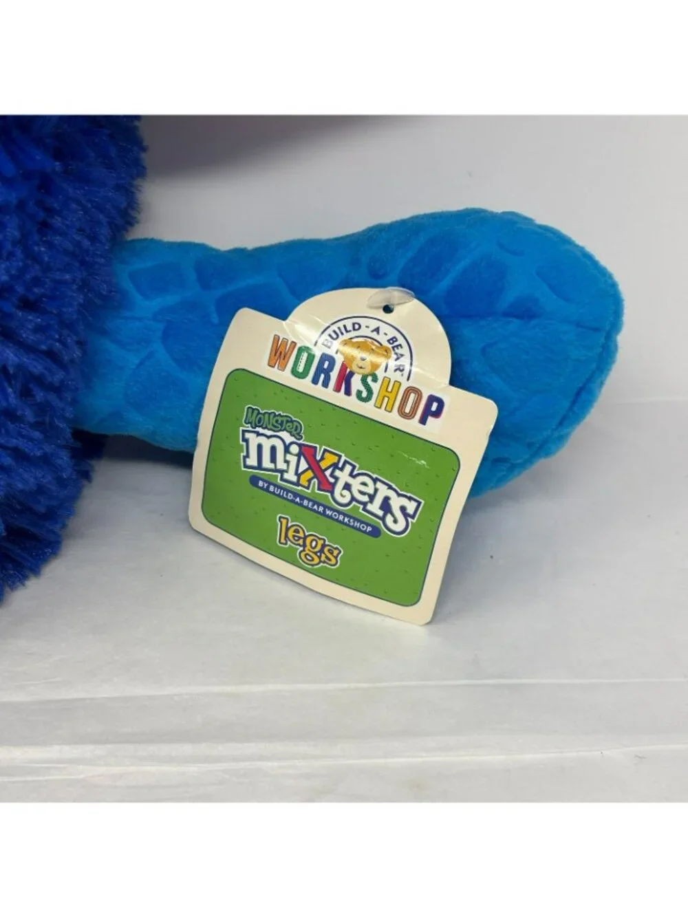 BUILD-A-BEAR Lot Monster Mixters Bodies Arms NWT Legs Arctic Chill Blue